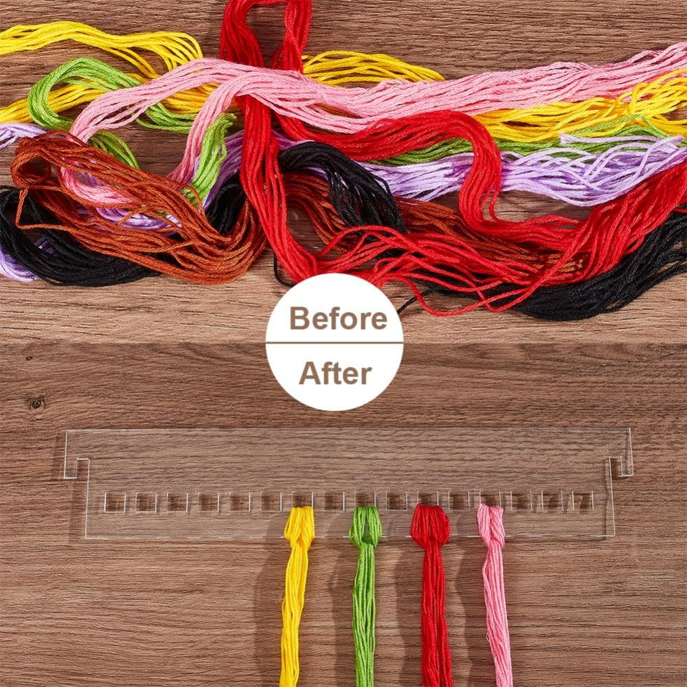 16 Positions Floss Organizer 5 - Embroidery Embellishments ulasan dan harga