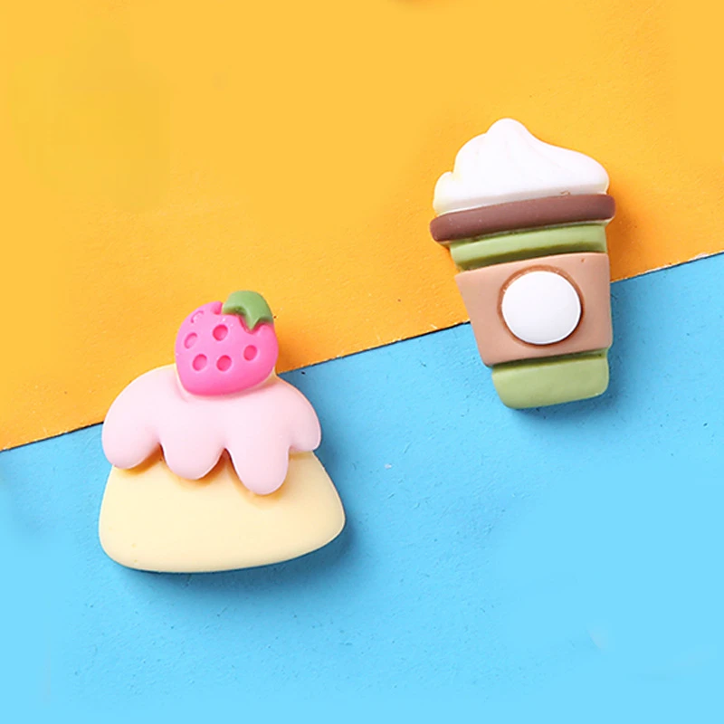 10pcs Cartoon Kawaii Resin Cof - Christmas Craft Embellishment ulasan dan harga