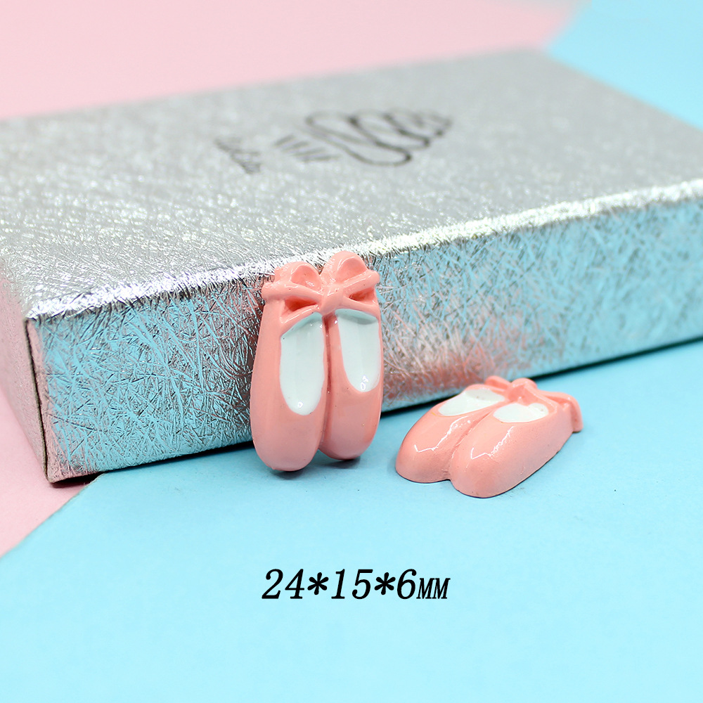 10pcs Resin Diy Mini Ballet Sh - Christmas Craft Embellishment ulasan dan harga