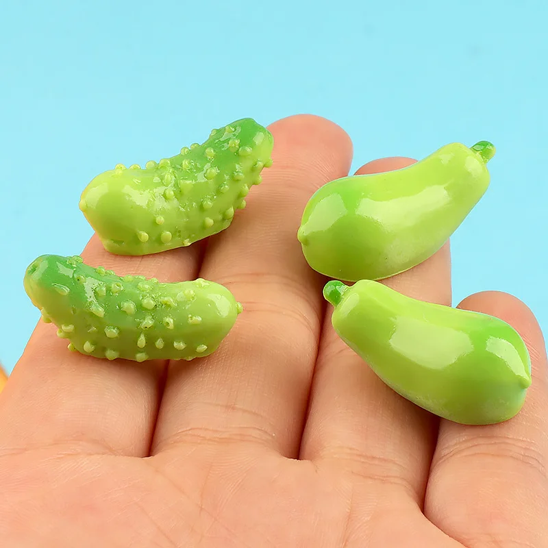 Kawaii Resin Mini Vegetable Fa - Christmas Craft Embellishment ulasan dan harga